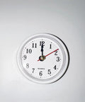 65Mm Quartz Clock Movement Kit With Rubber Mount For DIY Projects White Face Readable Arabic Numerals All In One Clock Core