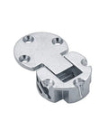 2 Pack 90 Degree Adjustable Door Hinge Set Must Have Concealed Zinc Alloy Back Hinge For Lids Rust Resistant 13mm Thick 3D Adjustable Fitting