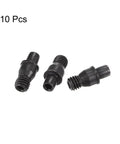 Rock Solid M6 X 17 Mm Set Screws Built Tough From 12.9 Grade Carbon Steel With Durable Black Oxide Finish Pro Grade Fasteners Shop Ready For Cnc Lathe Tool Holders And Heavy Machinery Repairs 10 Piece Pack shown in three views.