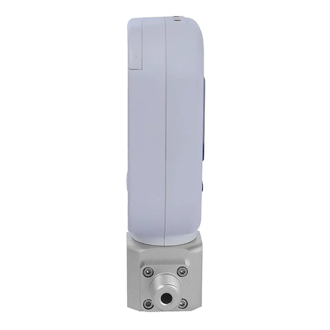 Side view of Digital Air Flow Meter One Quarter Inch NPT 0 To 20 Liters Per Minute And 0 To 250 Liters Per Minute Gas Mass Flow Meter
