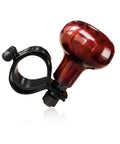 Woodgrain Steering Wheel Spinner Knob With Ergonomic Grip For No Fuss Easy Turn Assist Power Handle Smooth On The Wheel Universal Accessory
