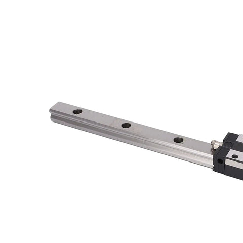 High Speed Linear Rail Guide EGH20CA for 3D Printing and CNC Projects, Smooth Slide Block and Shaft Kit with 300mm Length, Precision Motion System for Makers and Pro Builds, metal rail and block