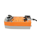 Heavy Duty Damper Actuator Controller 24 Volt AC DC 20Nm Torque Industrial Valve Motor side view with wiring.