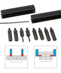 Kopinma Digital Caliper Accessories Set for Versatile Measurement Heads includes clamps and multiple measurement heads.