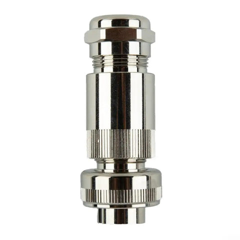Heavy Duty 7 Pin Proportional Valve Connector Full Metal Female Plug For Industrial Hydraulics IP67 Waterproof Solenoid Valve, close-up view.