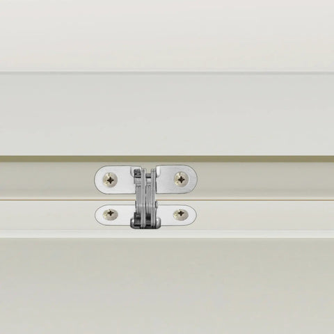 Hidden Hinges For Wooden And Cabinet Doors Built Tough Zinc Alloy And Stainless Steel Cross Hinge For Smooth Quiet Close