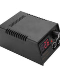 Compact Lion Head Tattoo Power Supply With LCD Display Digital Pro Power Unit With Dual Outputs For Rotary And Coil Machines