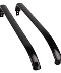 Black Refrigerator Door Handles 2 Pack Set For GE Refrigerators Replacement Kit WR12X22183 Direct Fit Easy Install