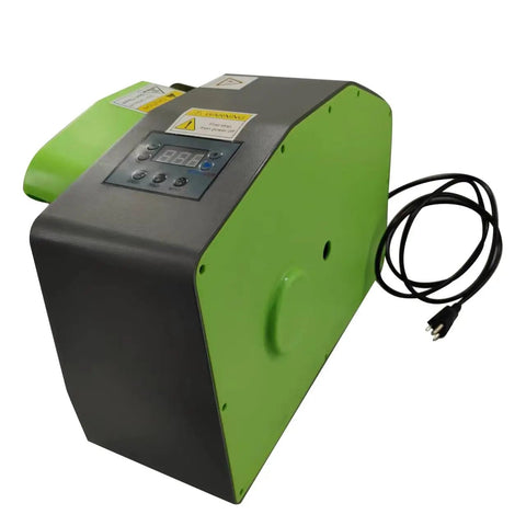 Compact Air Pillow Maker Machine with digital display and power cord for easy use, efficient bubble cushion generator.
