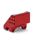 Red CNC machined Rear Axle Truss Upper Link Mount For Axial SCX24 1 24 RC Crawler Upgrade Aluminum Adjustable Height.