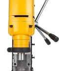 Heavy Duty Magnetic Drill Press Featuring 13000N Magnet Grip For Precision Tapping Reaming And Countersink Work, front view.