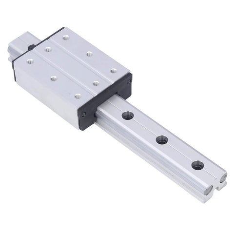 300mm Linear Motion Rail With External Biaxial Guide Block For Robotics And Precision Equipment, pro grade metal guide rail