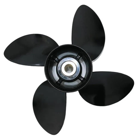 Premium Aluminum 4 Blade Right Hand Propeller For Volvo Penta SX Drive OEM 3587524 14 Inch Diameter 21 Inch Pitch 19 Spline