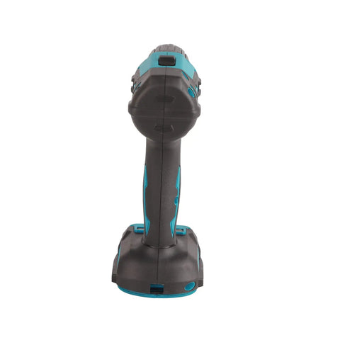 Heavy Duty Cordless Drill Driver Delivers Kickin Torsion Power Dual Speed Settings Built In Led Lamp And Grippy Ergonomic Handle For Tough Wood Tile Steel Jobs front view with battery pack