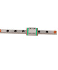 Miniature Linear Slide Bearing Kit With 9mm Stroke And 25mm Travel, Steel Lightweight Block, 100mm Compact Rail, 4 Point Design Kit