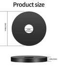 110 Piece Rubber Flat Washer Kit Tough As Nails Heavy Duty One Inch Outer Diameter Quarter Inch Inner Diameter Eighth Inch Thick Black Washer