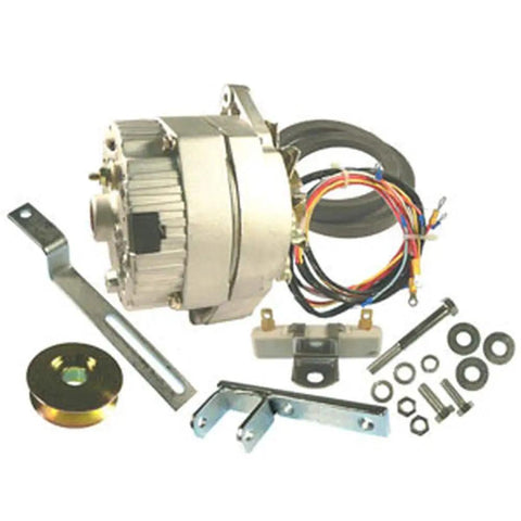 Badass Alternator Conversion Kit Fits Ford 600 700 800 900 2000 4000 5000 7000 Tractors includes brackets and wiring harness.