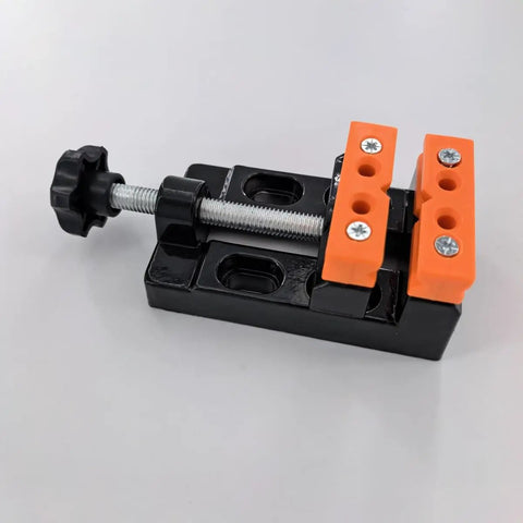 Tiny But Mighty Mini Bench Vise Clamp For Watch Repair Jewelry Crafting And DIY Carving Aluminum Alloy Table Vise With 0 To 55 mm Opening