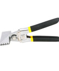 Sheet Metal Bending Pliers Hand Seamer With Wide Jaw 80mm Elbow 80mm And Straight 150mm for welding clamps, ergonomic grip
