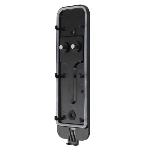 Video Doorbell Backplate Replacement Kit with Easy Install Mount Accessory in black, showing the back plate's secure design for video doorbells.