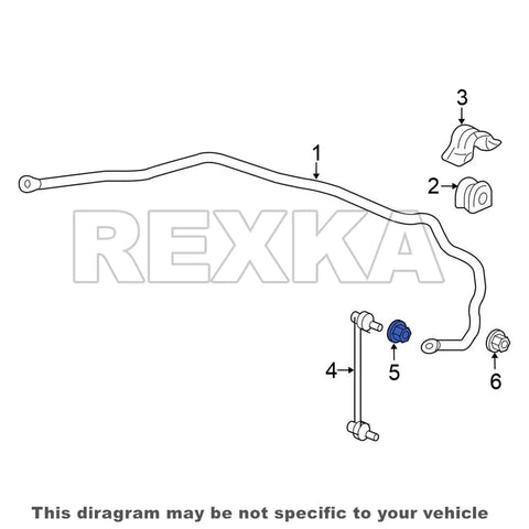 Illustration of Honda vehicle components including Exhaust Spin Lock Nut Set 10 Pcs M10-1.25 Serrated Flange Nuts diagram