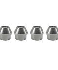 Ultra Lightweight Titanium Open End Lug Nuts 20 Pack M14x1.5 Thread 22mm Length Conical 60 Degree Seat Burnt Blue Finish