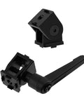 Black 2020 Zinc Alloy Extrusion Pivot Hinge Kit For Aluminum Profiles Adjustable 0 To 180 Degree Angles Flexible Multi Angle Connector For Custom Frames And Enclosures, 4 Pack Built To Last Heavy Duty Metal Joint. Black adjustable pivot hinge for 20x20mm aluminum profile frames