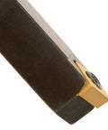 Close-up of CNC Lathe External Turning Tool Holder 45 Degree Chamfer SSDCN1212H09 with SCMT09T308 carbide insert