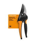 Bypass Pruning Shears For Fast Clean Cuts, Five Eighth Inch Cut Capacity, Sharp Steel Blade, Rust Resistant, Ergonomic Comfort Handle