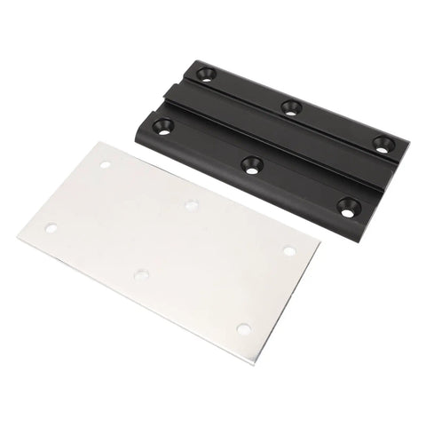 Heavy Duty Removable Table Leg Bracket For RV And Motorhome Setup Rock Solid Aluminum Support Mount Black Detachable Furniture Hardware For Caravan Yacht Travel Trailer Road Warrior Gear