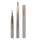 Premium One Piece Heat Shrink Lathe Chuck Tool Holder Extension Rod SRN With 175Mm Shank Size Options For CNC Milling Machines, showcasing three sizes.