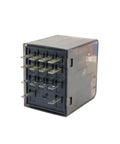 24VDC Relay With Base Included, 6 Amp Switching Capacity, Overload Protected, Durable Relay Module For DIY Projects, Automation And Control Panels Plug and Play Ready, black relay