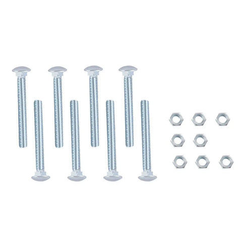 Heavy Duty Truck Bed To Frame Bolt And Nut Kit For Ford F150 F250 F350 1987 To 1996 with zinc hex nuts and bolts.