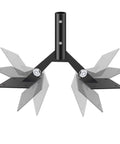 Weatherproof Weathervane Roof Mount With Hardware Sturdy Steel Roof Bracket with adjustable arms and set screws, universal fit