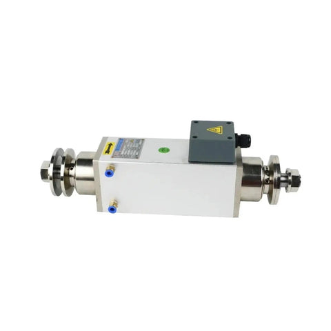 Heavy Duty Dual Head CNC Spindle Motor With Efficient Air Cooling for precise sanding and milling, featuring dual spindle design.