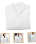 Pro-Grade Laboratory Coat For Men - Comfortable Doctor Costume For Medical Students And Pharmacy Use - Unisex Lab Jacket