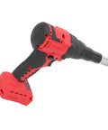Yunseity 18V Cordless Rivet Kit With Built In LED Light Makes Installing Pop Rivets Super Easy And Fast For DIY Pros Who Need Heavy Duty Torque Without Messy Cords Or Air Compressors To Deal With Today red and black cordless rivet tool