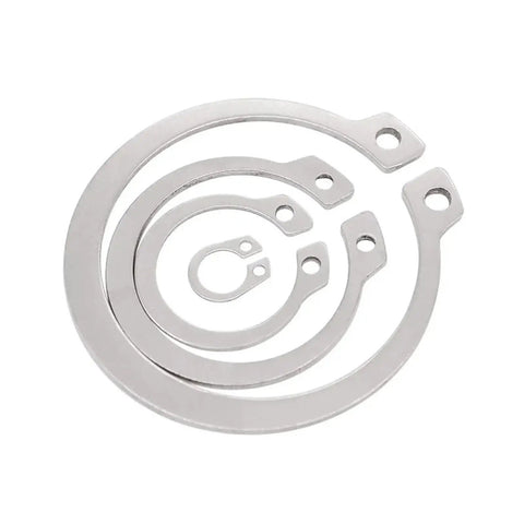Internal Circlip Assortment Kit 288 Pieces C Clip Washer Set In 304 Stainless Steel Retaining Ring Kit M3 To M26 For Metal Shaft