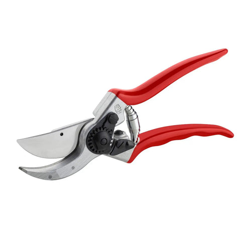 F2 Pruning Shears 9 Inch Swiss Made Garden Clippers with precision bypass blade and aluminum body