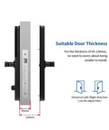 Top Shelf Smart Biometric Fingerprint Door Lock Featuring Wifi Remote Access And Companion Mobile App Integration For Quick Keyless Entry door thickness adjustment 45-120mm installation guide