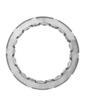 One Way Bearing Starter Clutch Overrunning Bearing For 650cc Motorcycle 1997 To 2000 shown in circular stainless steel design