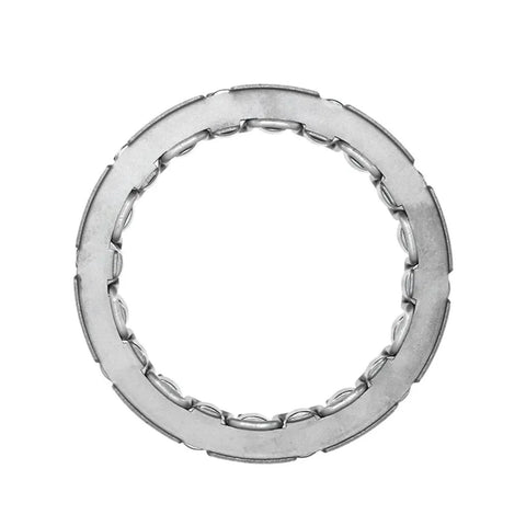 One Way Bearing Starter Clutch Overrunning Bearing For 650cc Motorcycle 1997 To 2000 shown in circular stainless steel design