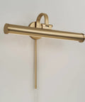 Capital Lighting 658211MA Morgan Wall Sconce Photo Light, matte brass design, 19" H, ideal for artwork displaying.
