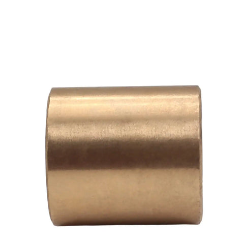 Built Tough Self Lubricating Bronze Bearing Sleeves 20X28X30mm plain wrapped oiled sintered bushings side view.