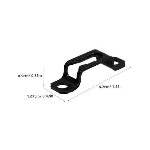 Hella Strong Invisible Furniture Connector Brackets with dual purpose metal clip, 4.2cm size for easy cabinet and couch assembly.