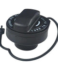 Gas Cap Replacement For Porsche 911 986 987 996 997 Cayman And Boxster 1997 2012 Fuel Cap 99620124103, top view, with tether