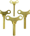 Long Brass Universal Clock Winding Key For Antique And Vintage Clocks Fits 000 Through 15 Sizes With 1.75mm To 2.5mm Inner Diameter