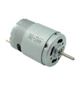 High Torque DC Motor 6V To 12V RS-380 17500 RPM Mini 28mm Electric Motor For DIY Toys, Cars, Boats, Fans And Small Appliances, metal casing