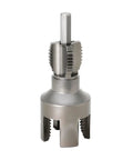 Super Tough 20Mm And 25Mm Water Pipe Threader Attachment For Electric Drill, durable steel construction for plumbing tasks.
