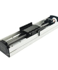 Built Tough RxsB175 Sliding Table Xyz Axis Stage Travel Linear Shaft Rail With Top Shelf Ball Screw Actuator For Industrial Grade Cnc Machining Using 50Mm Guide Rails, close-up view.